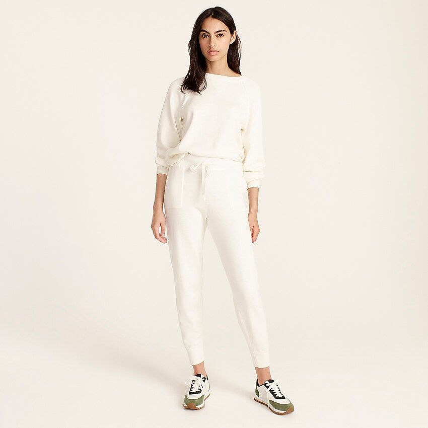 Jogger pant in cotton-cashmere | J. Crew US
