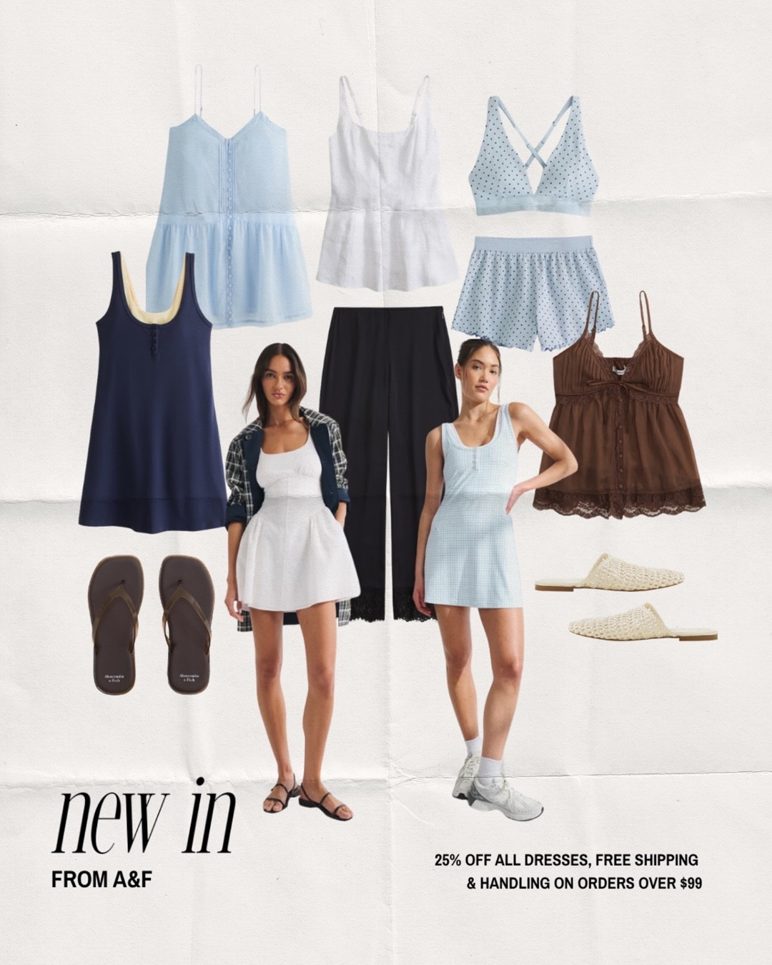 Abercrombie new in!!!

Abercrombie finds, summer outfit inspo, matching sets, Europe finds, mini dress, sneaker, flip flop, accessories, Pilates, workout