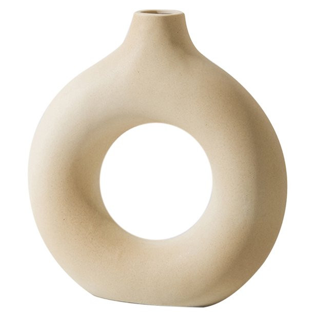 Nordic Ceramic Vase Arrangement Dried Flower Art Flower Pot Home Decoration Desktop Living Room D... | Walmart (US)