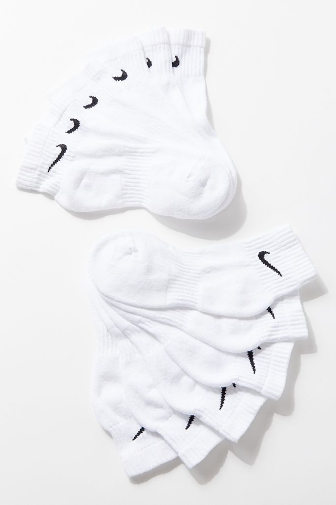 Nike Everyday Cushion Quarter Sock 6-Pack | Urban Outfitters (US and RoW)