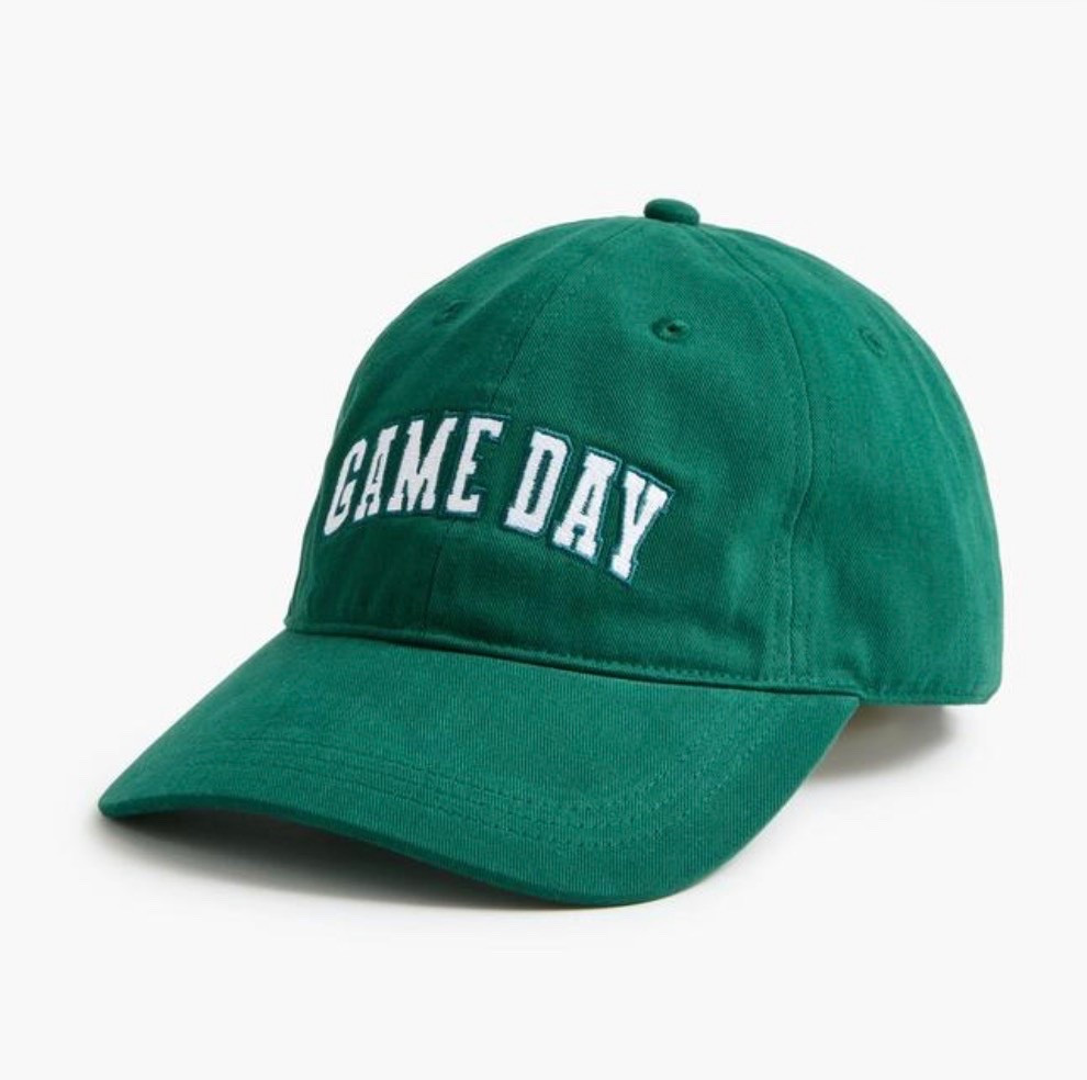 Cute Game Day hat on sale in my favorite color! 


#LTKActive #LTKSaleAlert @jcrew #gameday #football #sport

#LTKSeasonal #LTKU #LTKOver40