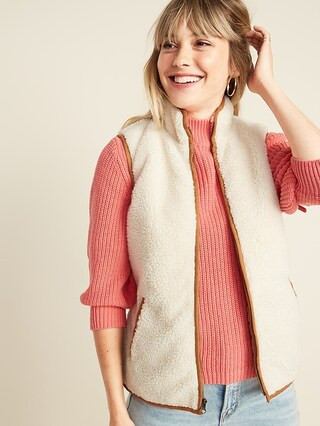 Sherpa Vest for Women | Old Navy (US)