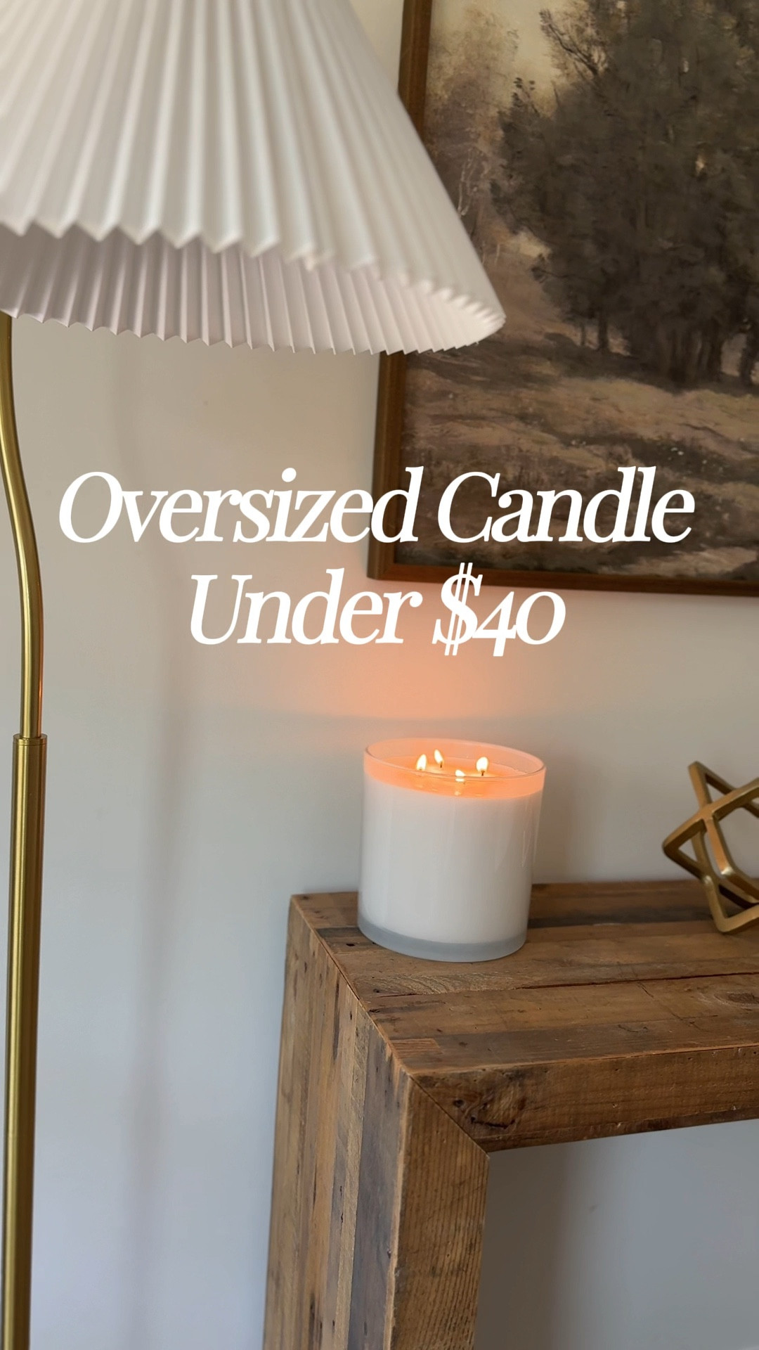 This oversized candle is not only gorgeous but lasts forever — the easiest way to make your home feel cozy + elevated ✨

Walmart, Walmart find, candle, living room, decor, home decor, under40, under50

#LTKHome #LTKSeasonal #LTKdayinmylife