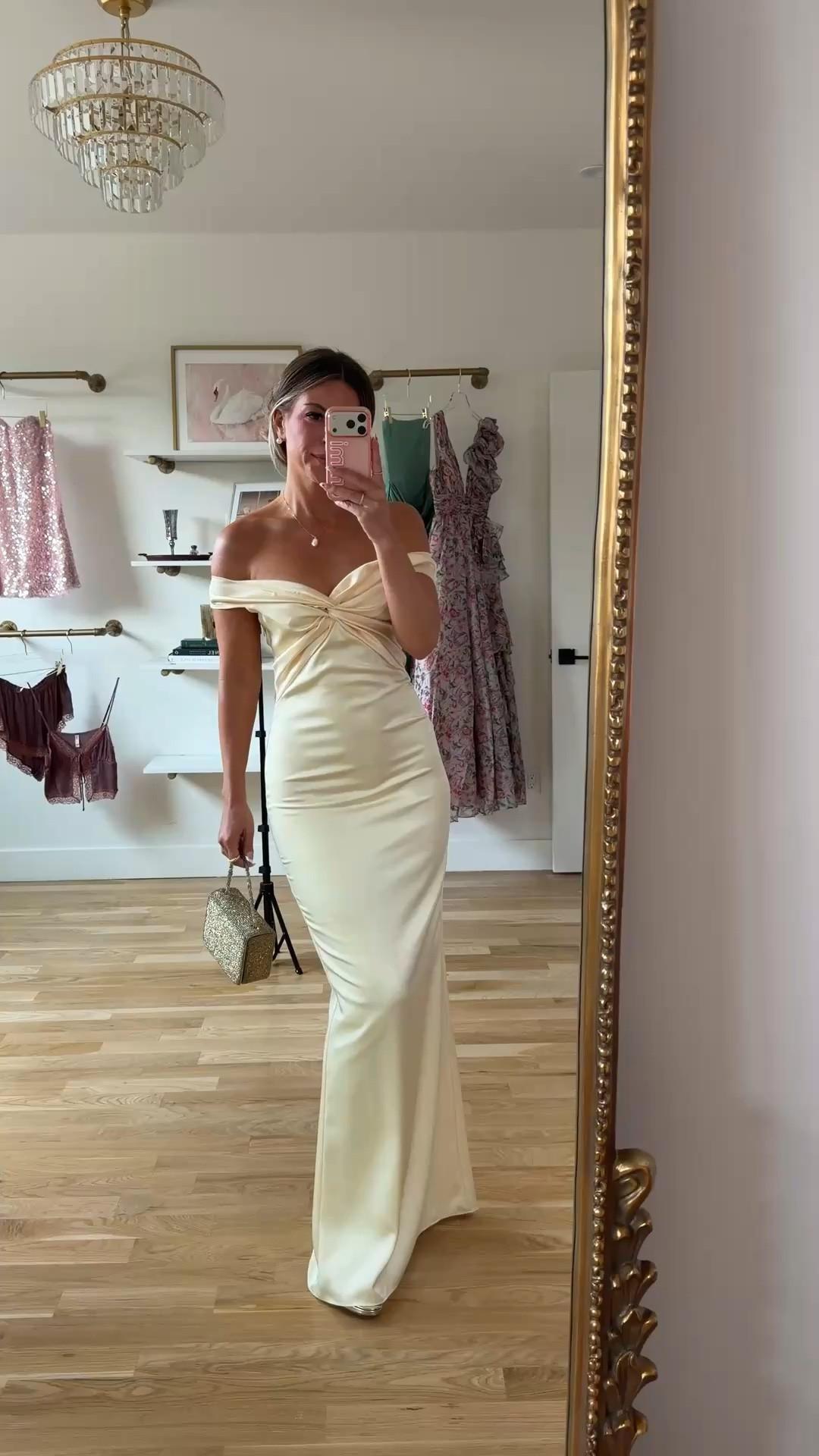 yellow satin off-the-shoulder with a twist-front bodice summer formal wedding guest special event dress 💍🌼

I’m 5’4” and wearing my normal size 2/small 

summer wedding guest dresses, wedding guest dresses, cocktail dresses, semi-formal dresses, black tie wedding guest dresses, destination wedding guest dresses, garden party dresses, wedding guest outfit ideas

#LTKootd #LTKSeasonal #LTKWedding