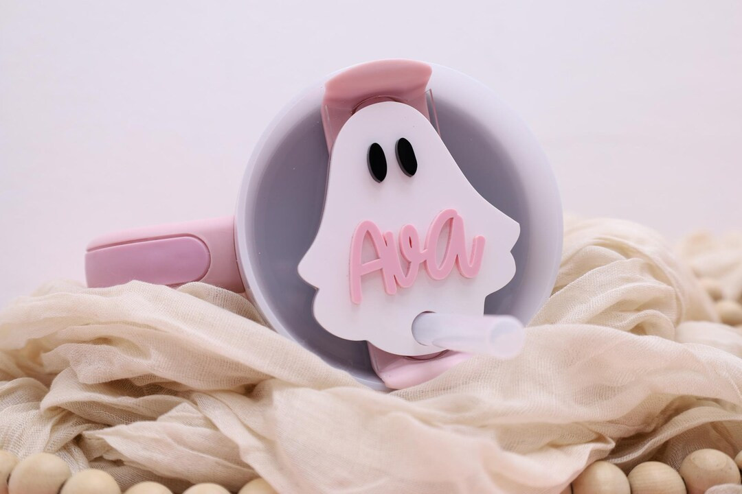 Halloween Topper,stanley Accessories,custom Name Topper,gift for Her,halloween Tumbler,tumbler Li... | Etsy (US)