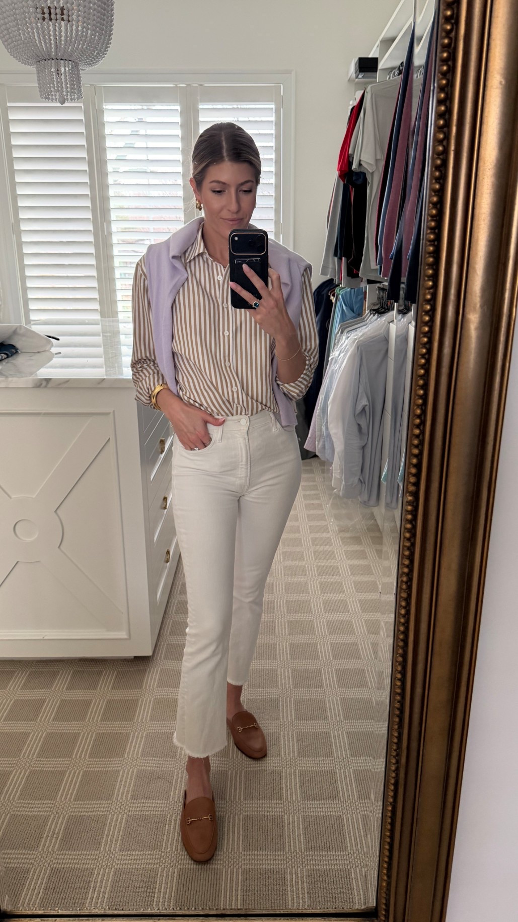 Simple and classic spring outfit for meetings today 


Workwear, house of color summer, white jeans, mother jeans

#LTKgrwm #LTKWorkwear #LTKdayinmylife