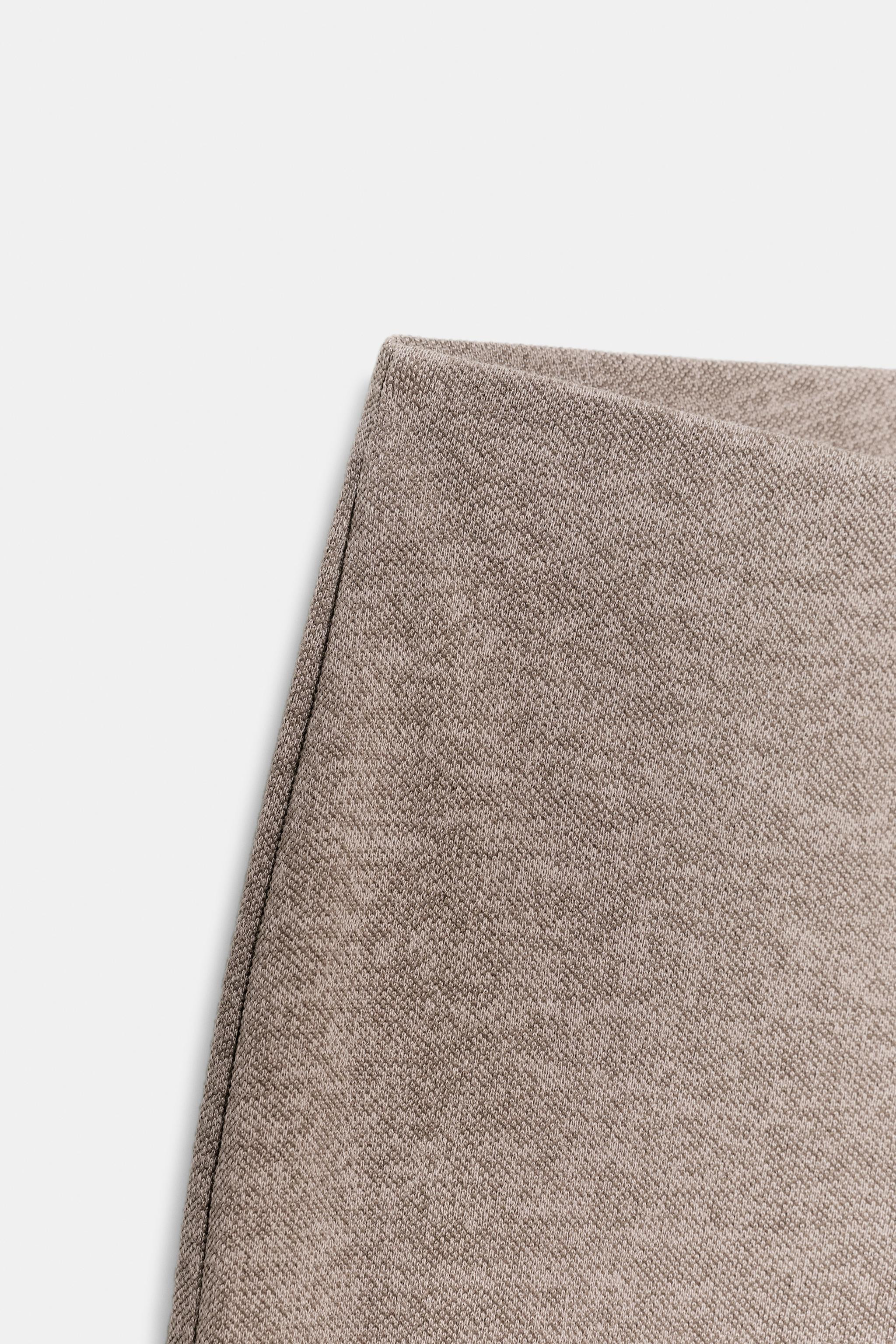 BASIC PIQUÉ TROUSERS | Zara UK