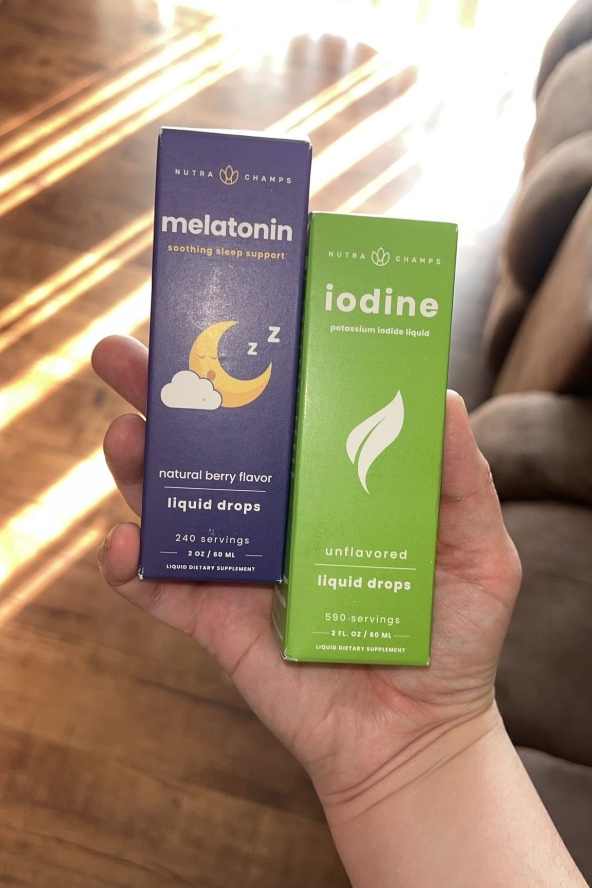 Nutrachamps Melatonin & Iodine! Great find on iHerb! 

#LTKActive #LTKBeauty