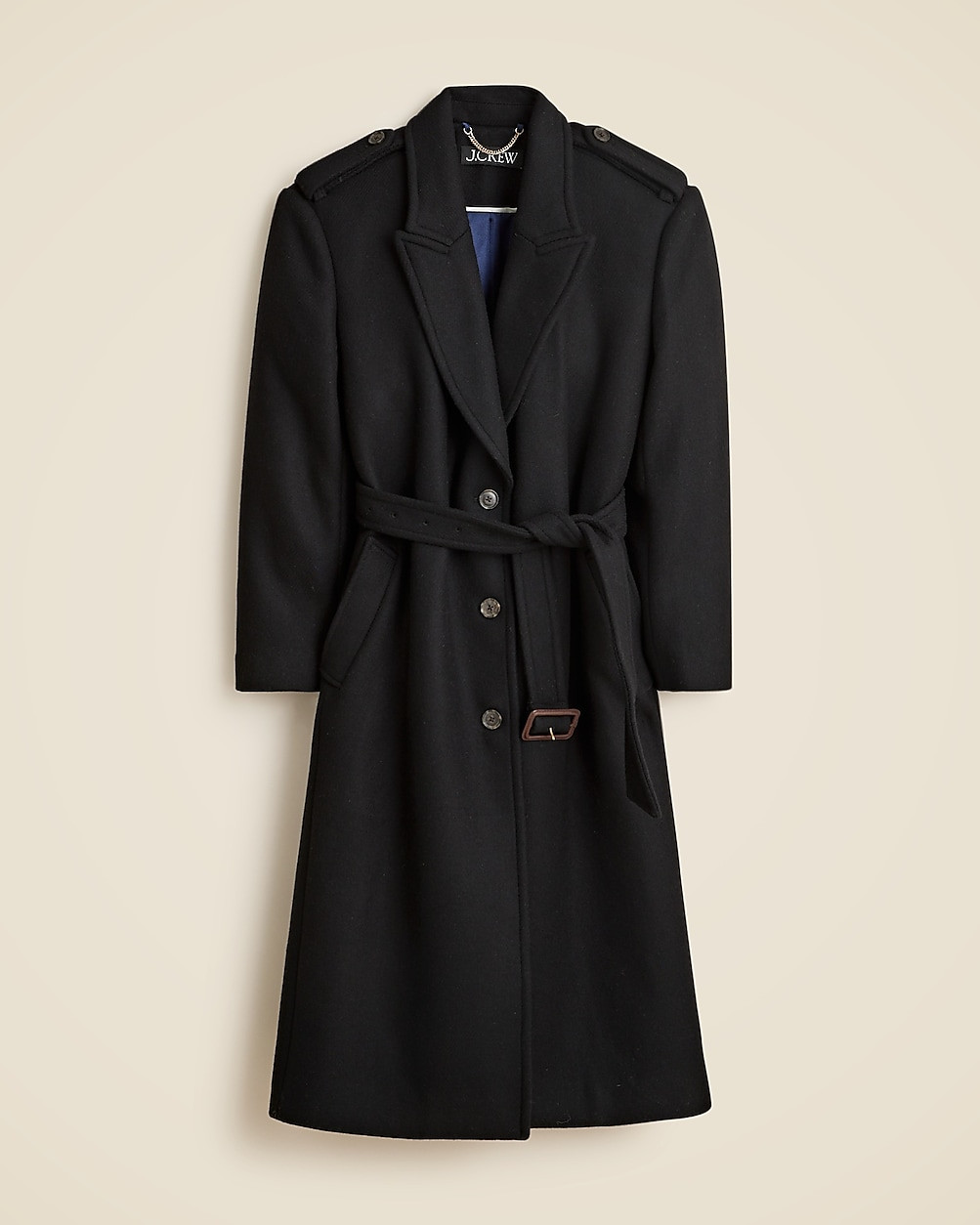 Wrap trench coat in Italian double-faced wool blend | J. Crew US