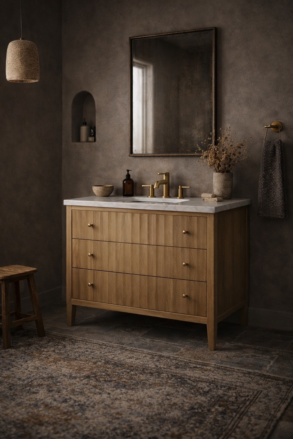 This beauty is back in stock and SO stunniiting!
Looks like a custom piece of furniture and that fluted wood detail! Comes with countertop Wayfair 

#LTKFindsUnder100 #LTKSaleAlert #LTKHome