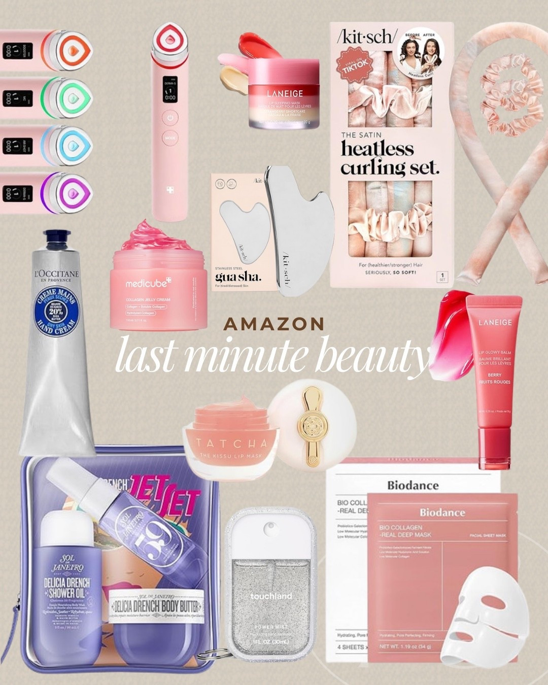 Amazon last minute beauty gifts. From lip masks to heatless girls there is something for everyone on your list. 

#LTKBeauty #LTKGiftGuide #LTKHoliday