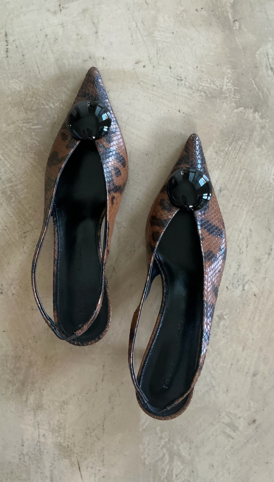 The shoes that instantly make every outfit feel more elevated. 🤎🐍

These Proenza Schouler slingbacks are the perfect mix of timeless and statement-making. The rich python print, pointed toe, and sculptural detail make them a pair I’ll reach for season after season.

Linked on my LTK along with similar options at every price point. ✨

#LTKStyleTip #LTKFinds #LuxuryStyle #ProenzaSchouler #ShoesOfTheDay

#LTKdayinmylife #LTKOver40 #LTKSeasonal