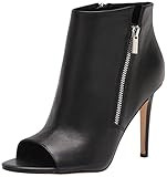 NINE WEST Women's Izip Pump, Black Leather, 7 | Amazon (US)