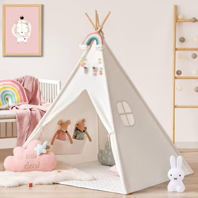 Tiny Land® Indoor Play Tent for Kids with Floor Mat | Target