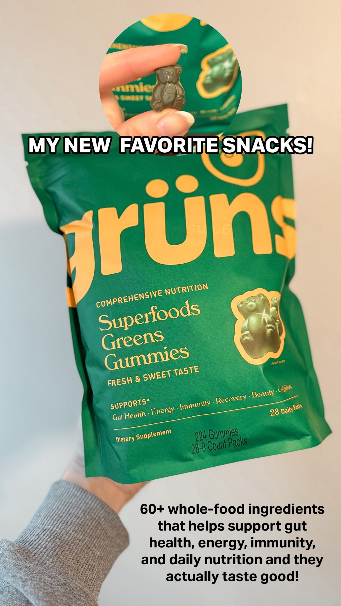 Grüns are my new fav healthy snacks! They’re perfect for when you’re craving a little sweet treat and are full of healthy and organic ingredients that are actually good for you! They make a kids version too!

#LTKfoodie #LTKKids