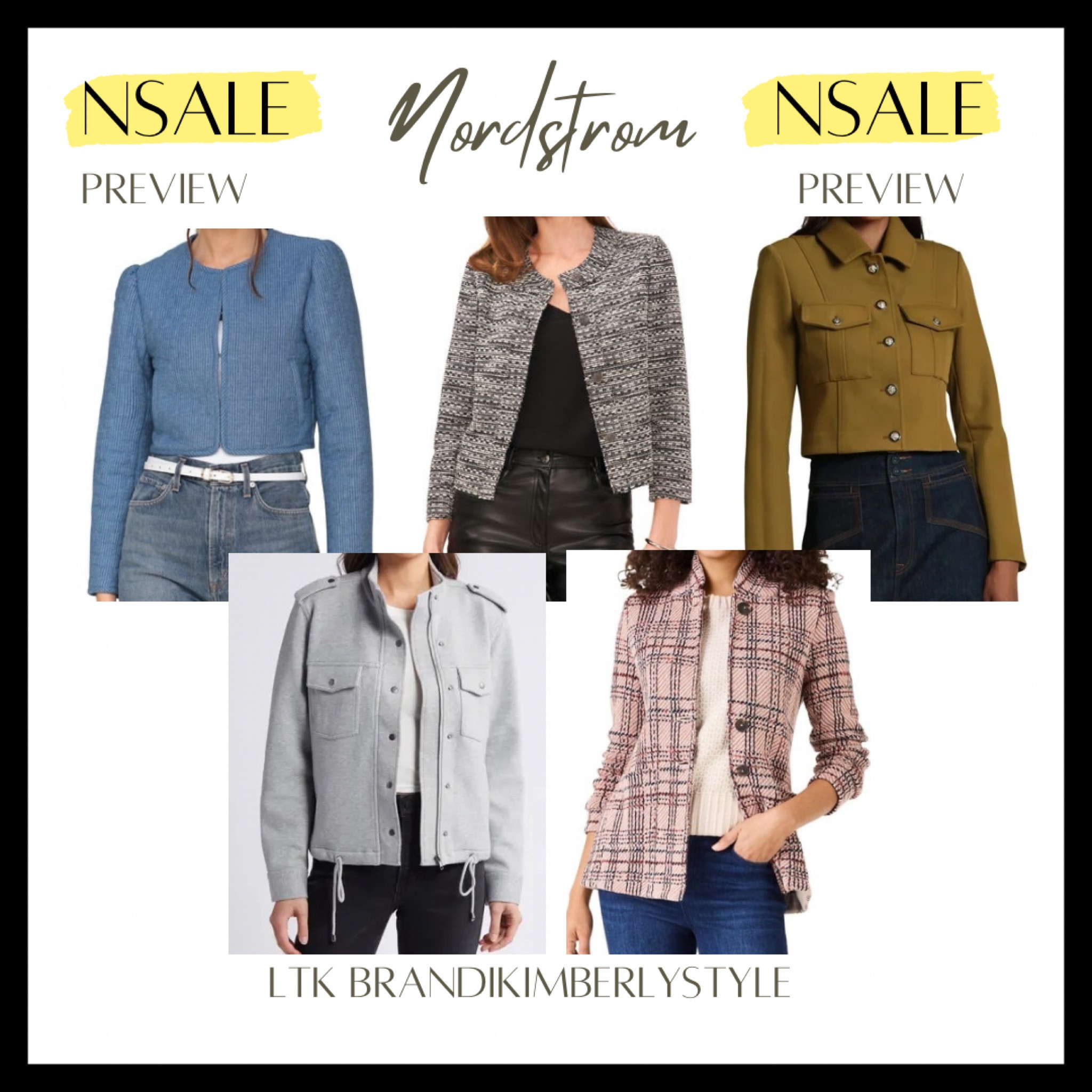 Nordstrom Anniversary Sale starts July 9th, 10th, and 11th for card holders & 15th for the public 

Here are my picks! The cropped jacket trend is too cute. I can’t wait to get my hands on one 

Nordy sale, summer sale, work style, nsale 2024 
BrandiKimberlyStyle

#LTKSeasonal #LTKxNSale #LTKSaleAlert