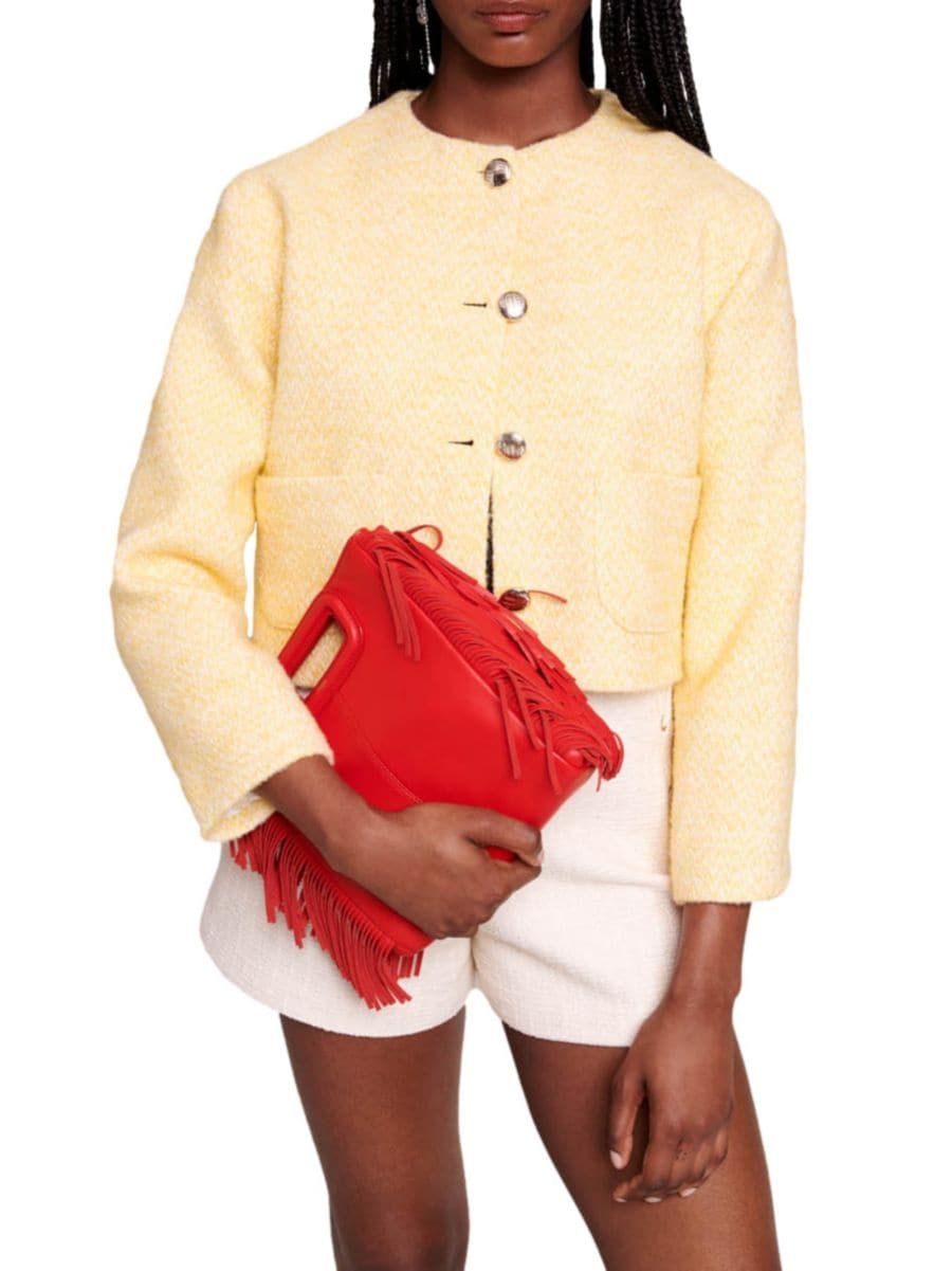 Short Jacket In Tweed | Saks Fifth Avenue