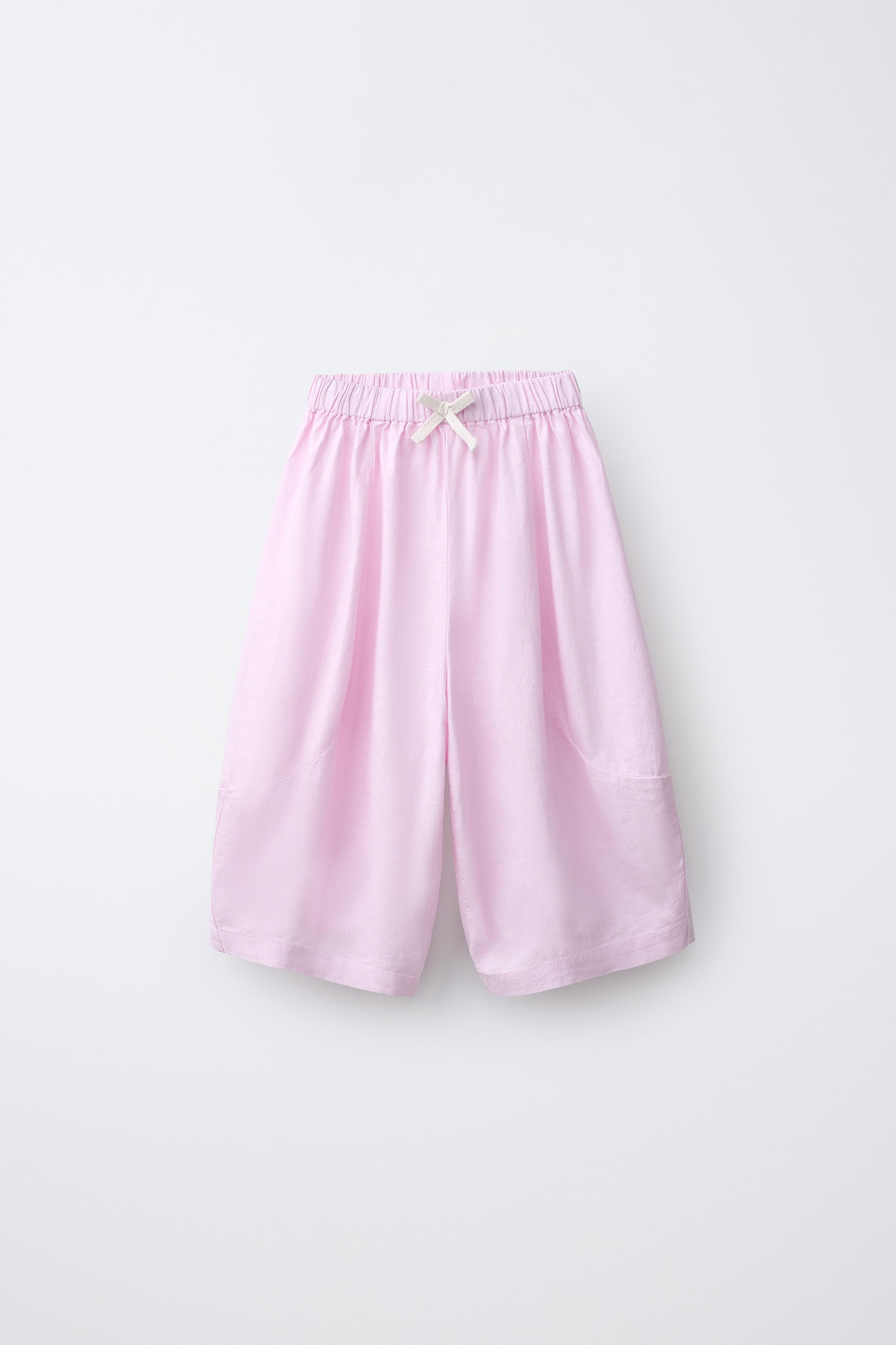 LINEN BLEND PANTS | Zara US