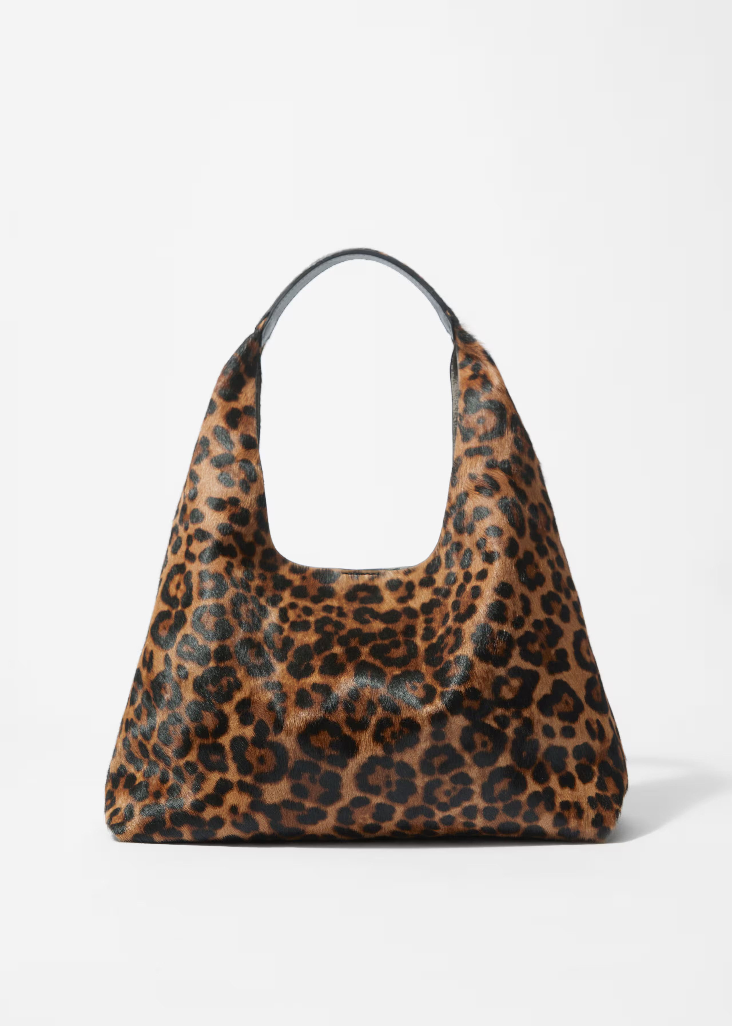 Leopard-Print Leather Tote Bag | & Other Stories UK