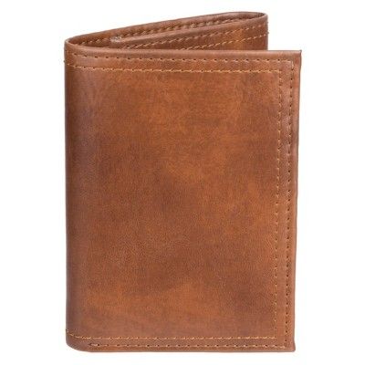 Men's Thin Trifold Wallet - Goodfellow & Co™ Brown One Size | Target