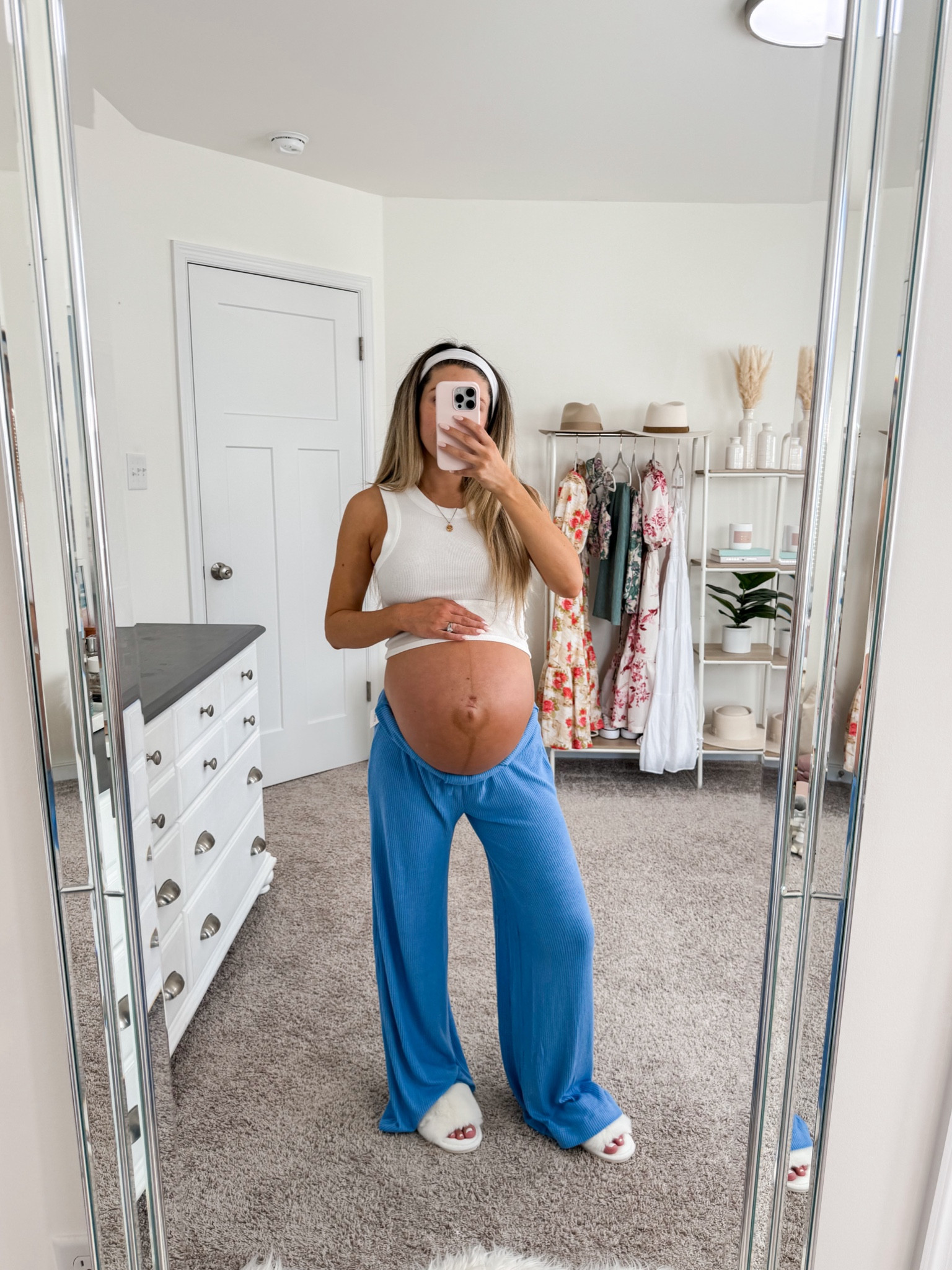 comfies 24/7 🤍 pants are cloud soft and I will be living in these! 

#LTKSummerSales #LTKBump #LTKFindsUnder50