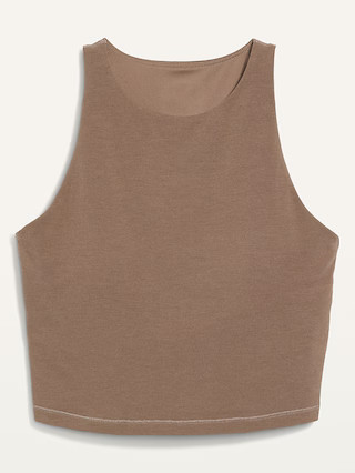 Light Support PowerChill Longline Sports Bra Tank for Women | Old Navy (US)