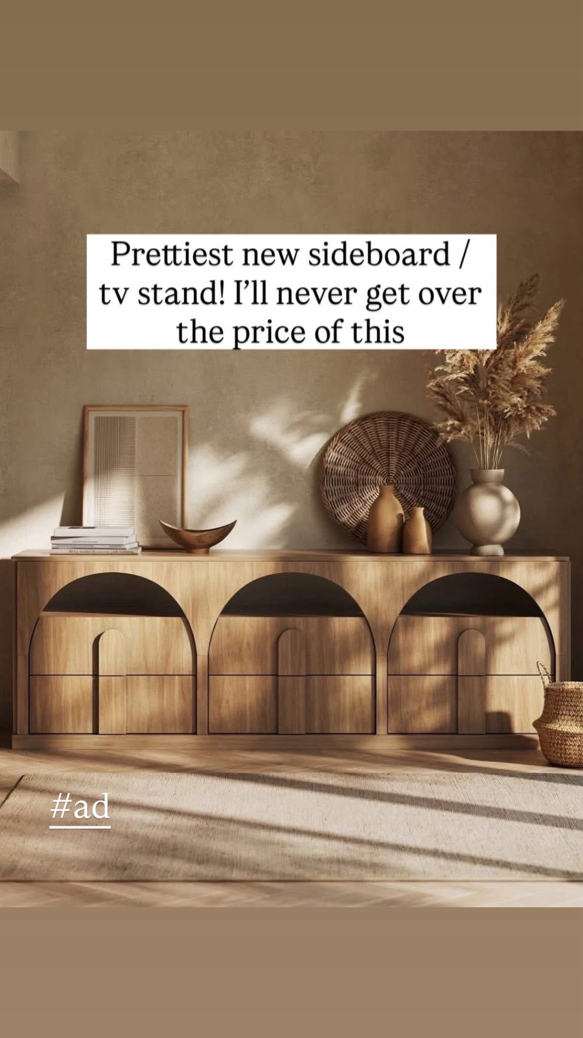 @wayfair most stunning new tv stand / sideboard is included in Spring Cyber Week!!!! Items up to 80% off and free shipping sitewide! #wayfair #wayfairpartner #ad 

#LTKHome #LTKSaleAlert