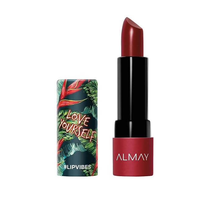 Almay Lip Vibes Lipstick with Vitamin E Oil & Shea Butter, Matte Cream Finish, Hypoallergenic, Lo... | Amazon (US)