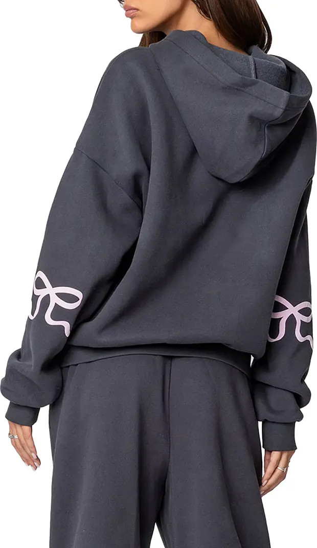Bonney Bow Oversize Hoodie | Nordstrom