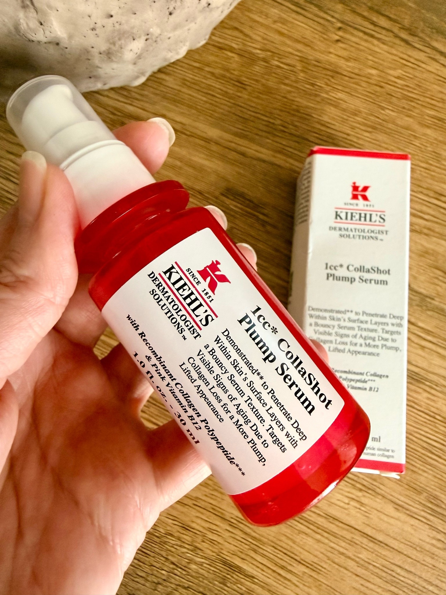 Exciting news! Kiehl’s has officially launched its new 1cc* CollaShot Plump Serum. I was fortunate enough to receive this serum before its official launch so that I could try it out. I’ve been using it ever since, and I’ve already noticed some positive changes in my skin. I can’t wait to see how my skin looks in a few weeks.

#LTKOver40 #LTKselfcare #LTKBeauty

#LTKmomlife
