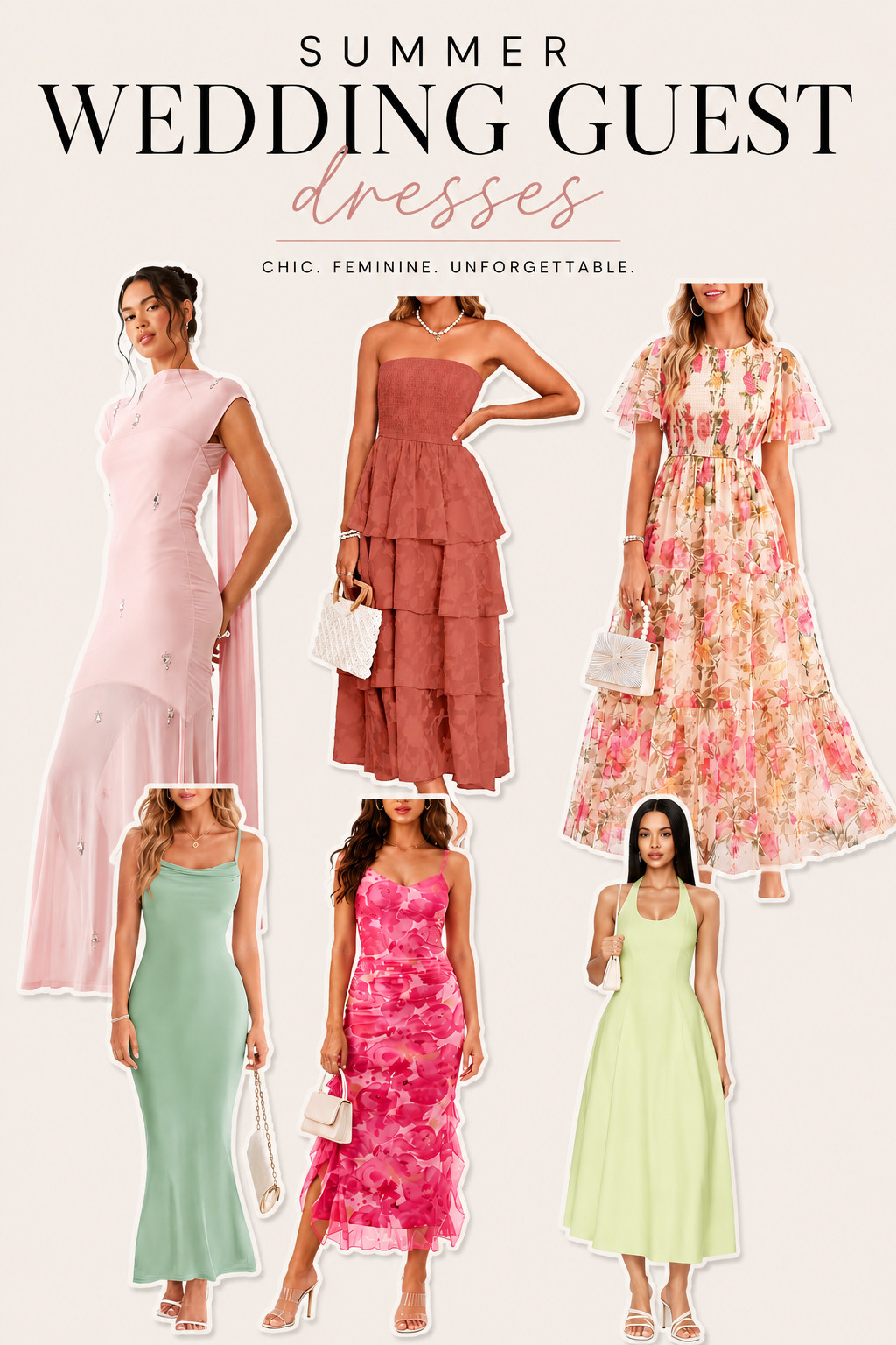 Wedding guest dress season is here 💐✨ Sharing some of my favorite dresses that are perfect for summer weddings—from garden parties to black-tie celebrations. Everything is linked in my LTK! 💗🥂 

 #LTKMidsize #LTKPetite #LTKWedding