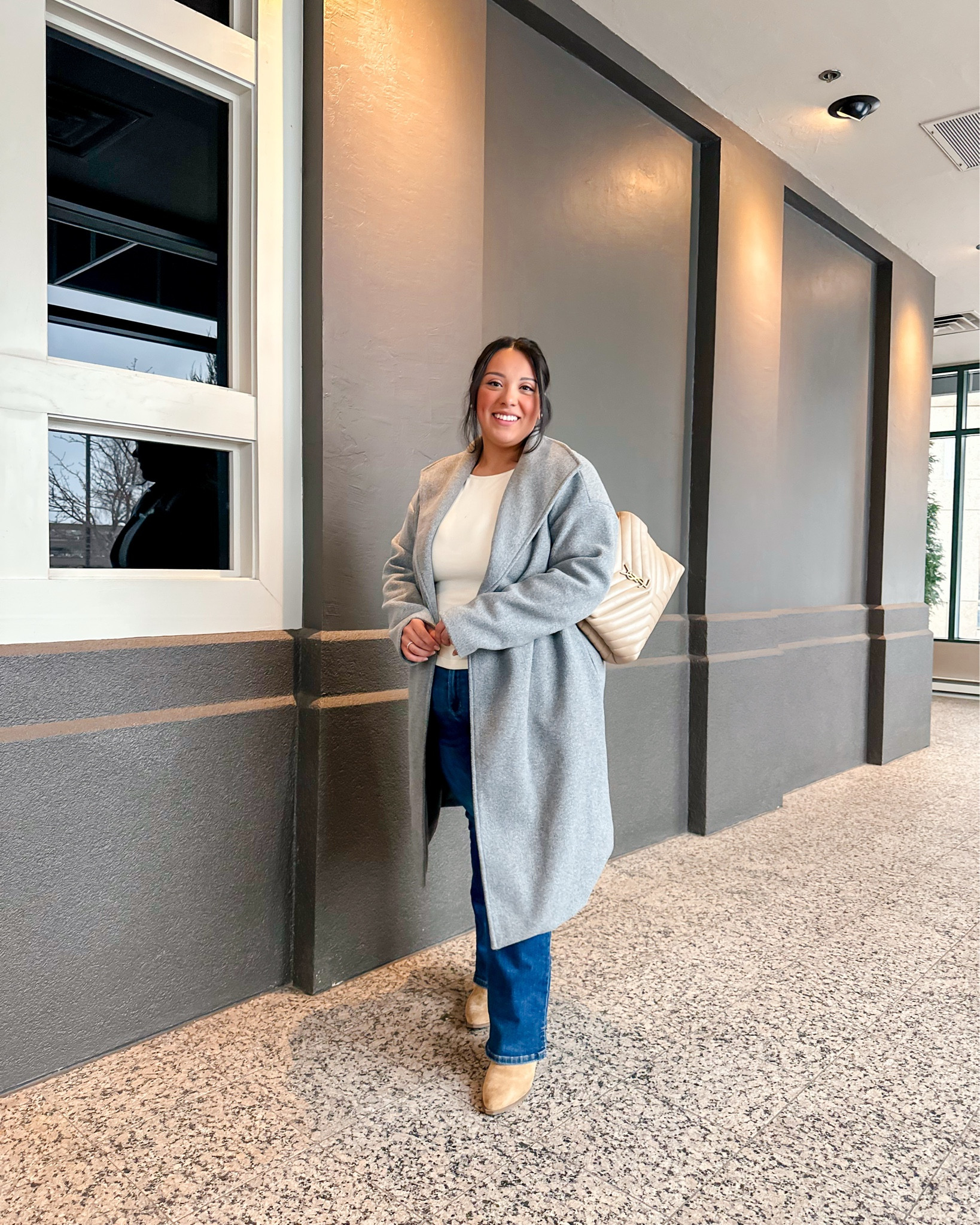 Winter OOTD
Casual ootd 
Long coat 
Girls brunch brunch ootd 

#LTKdayinmylife #LTKootd #LTKmomlife