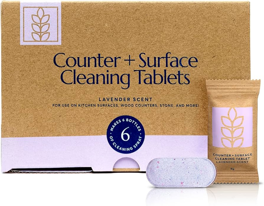 CLEANOMIC Counter and Surface Cleaning Tablets (6 Pack) - All-Purpose Multi-Surface Household Cle... | Amazon (US)