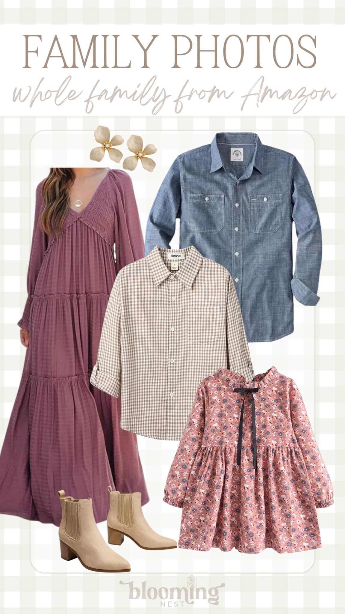 Family photo ideas from Amazon! 

THEBLOOMINGNEST kids dress photos family 

#LTKStyleTip #LTKSeasonal #LTKFamily