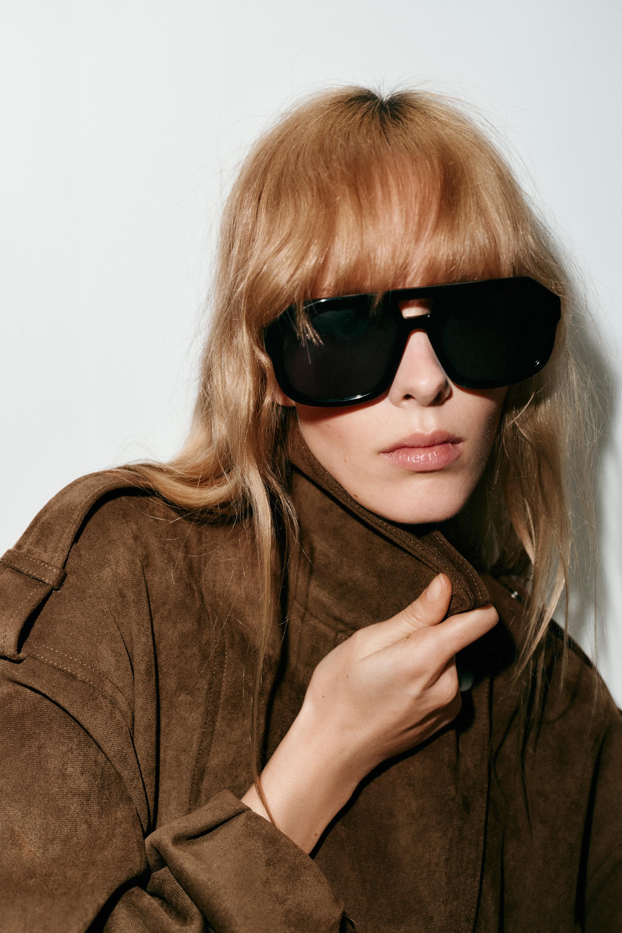 OVERSIZE FAUX SUEDE BIKER JACKET | Zara FR