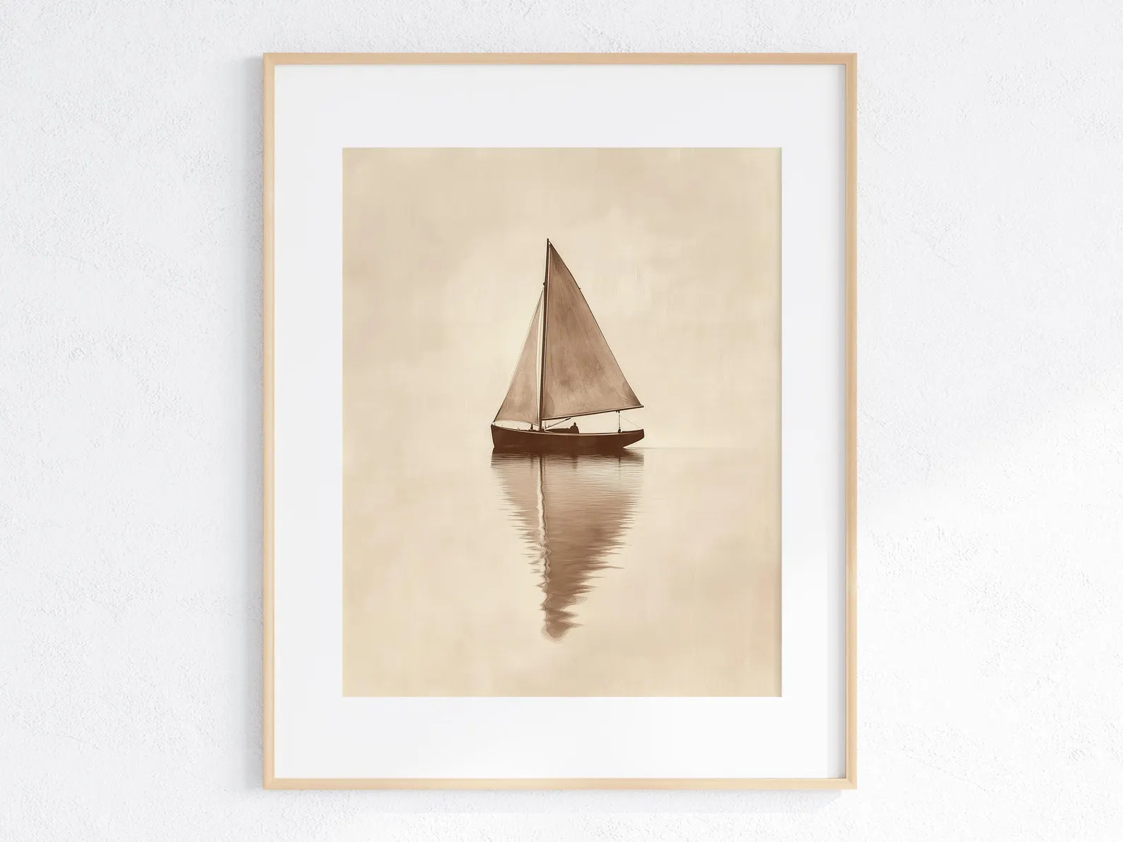 Vintage Sailboat Wall Art Print Decor, Nautical Wall Art Summer Printable, Antique Lake House Sea... | Etsy (Global)
