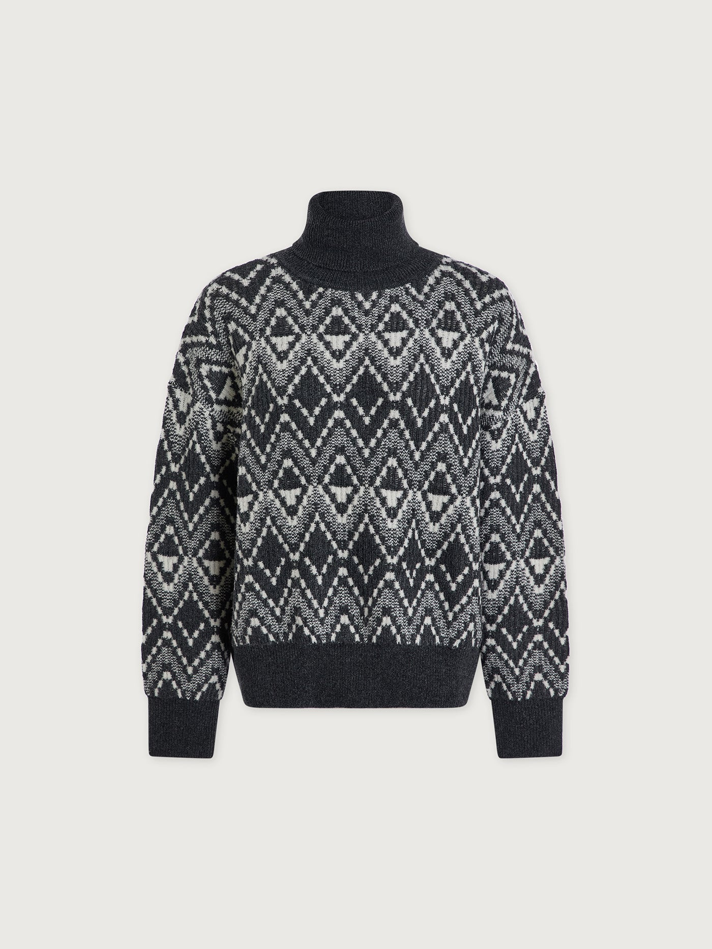 Ida Relaxed Fairisle Rollneck Knit | Varley UK | Varley UK