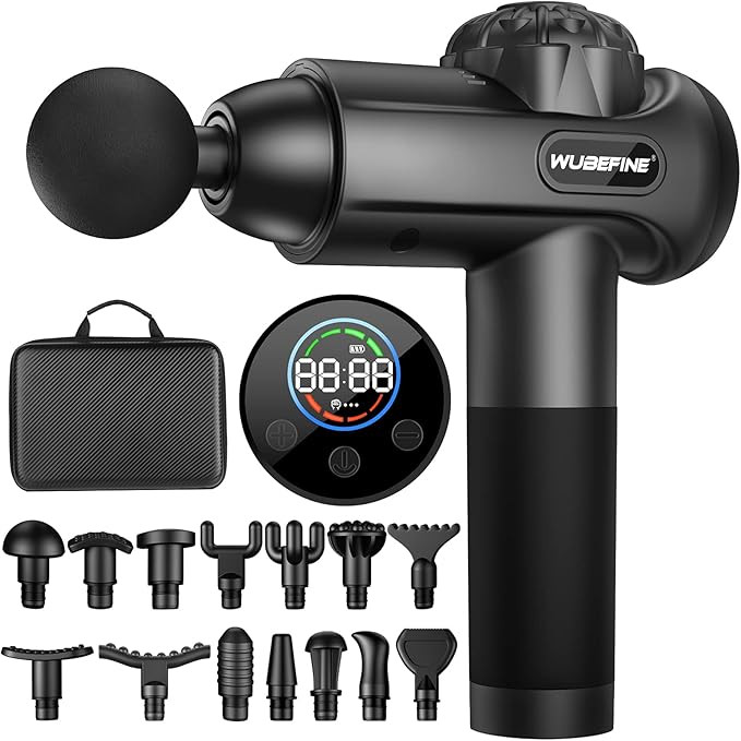 Massage Gun, Upgrade Handheld Deep Tissue Percussion Muscle Massager, Muscle Massage Gun for Athl... | Amazon (US)