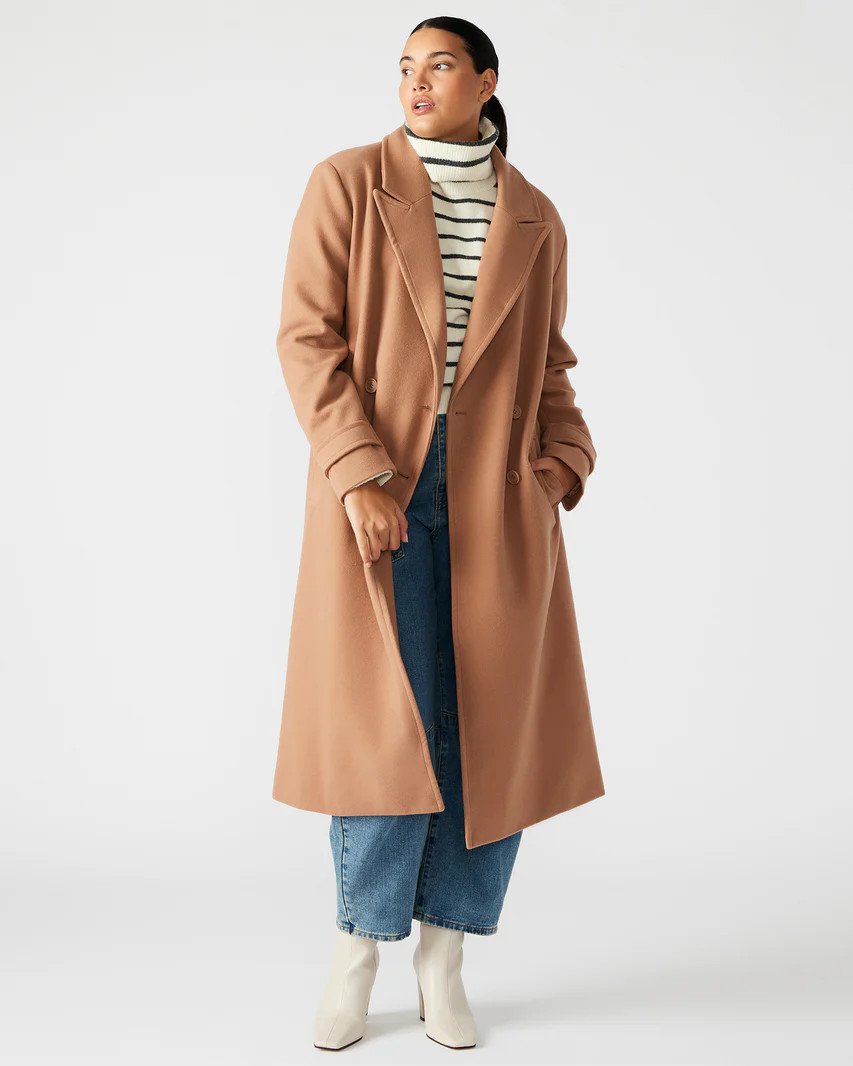 PRINCE Coat Camel | Women's Structured Coat | Steve Madden (US)
