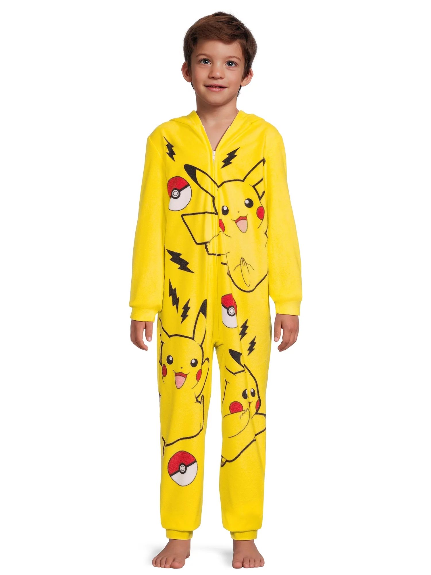 Pokemon Pikachu Boys Union Suit, Sizes 4-16 | Walmart (US)