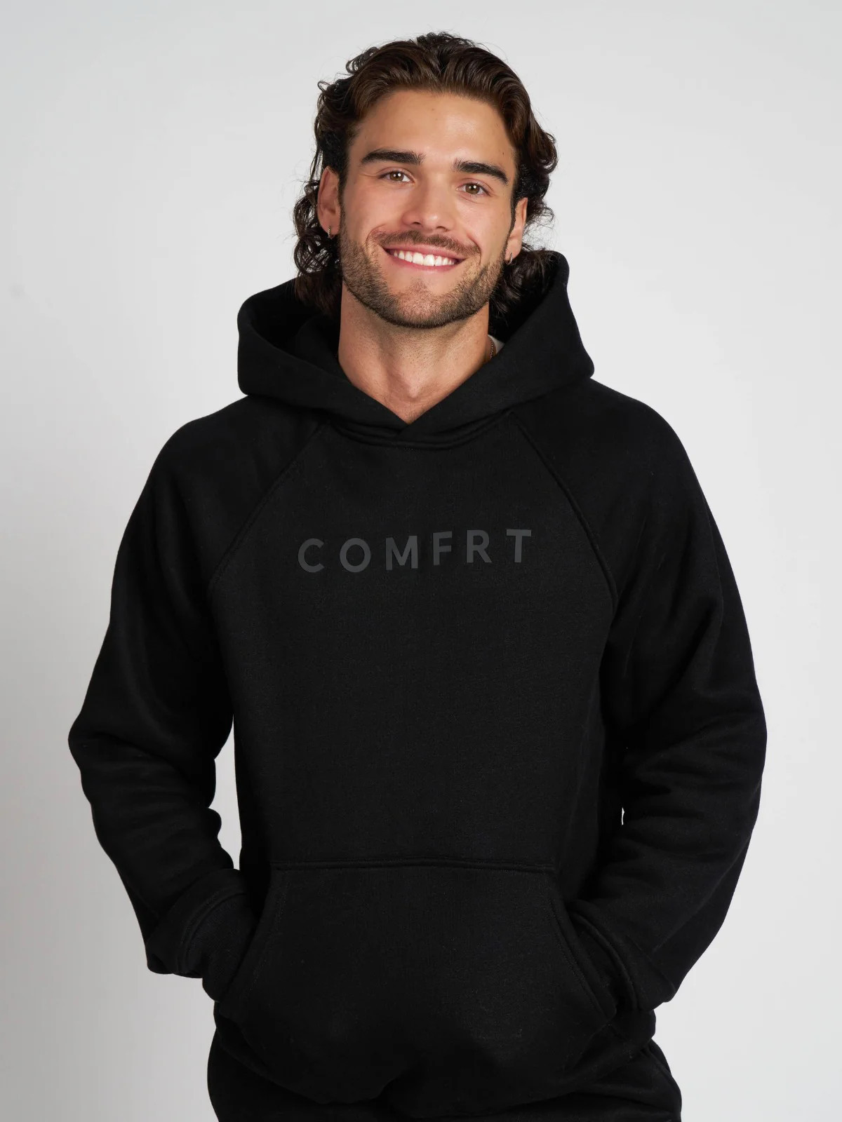 Comfrt Tranquil Hoodie | Obsidian | Black | Oversized | M | Medium | Comfrt