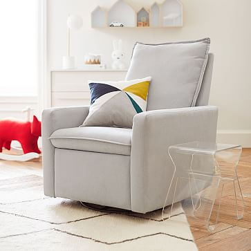 Paxton Swivel Glider & Recliner | West Elm (US)