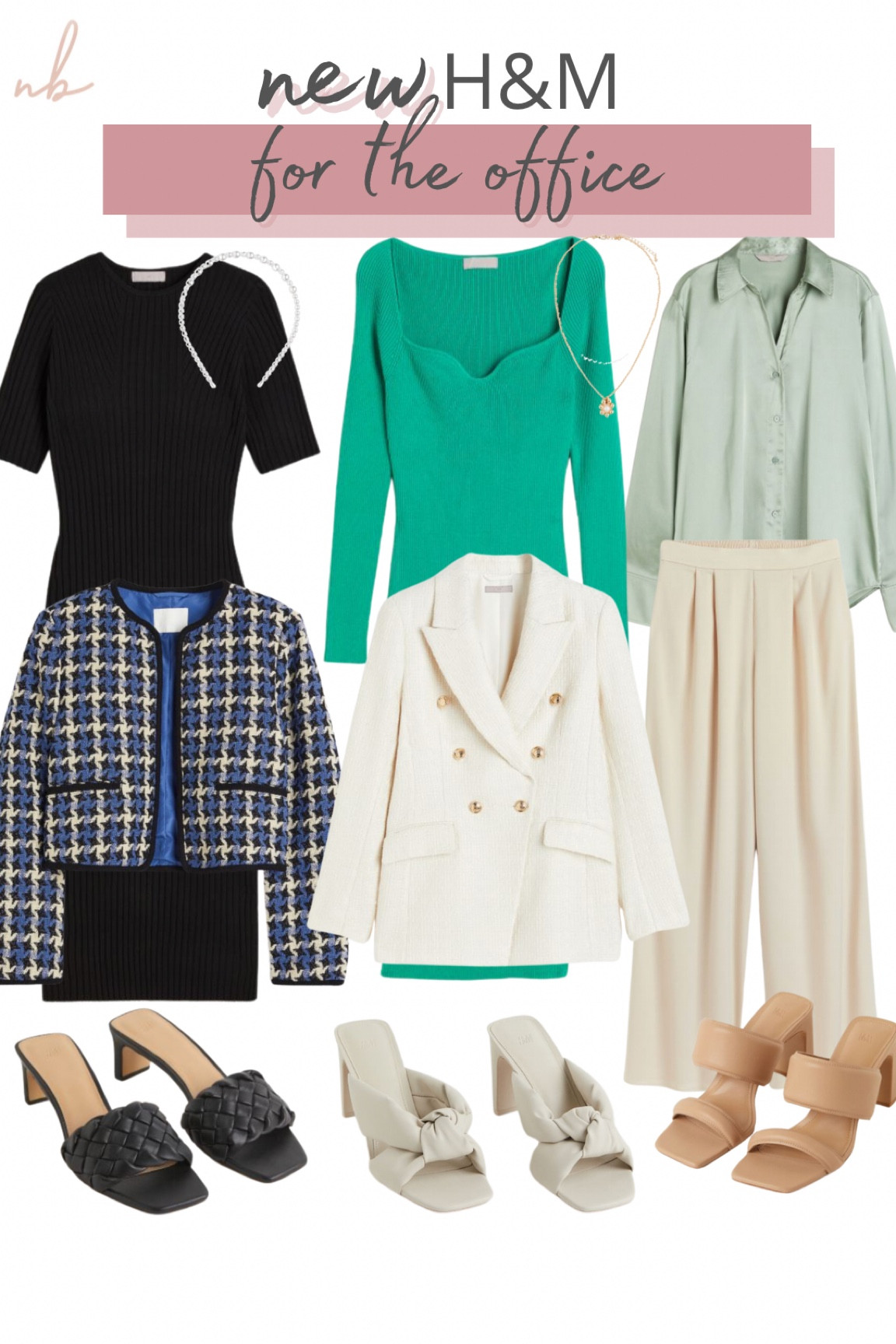 H&M new arrivals for the office! #corporategirl 

#LTKstyletip #LTKunder100 #LTKworkwear