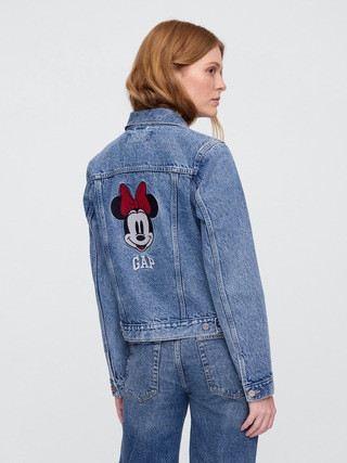 Gap × Disney Minnie Mouse Icon Denim Jacket | Gap Factory