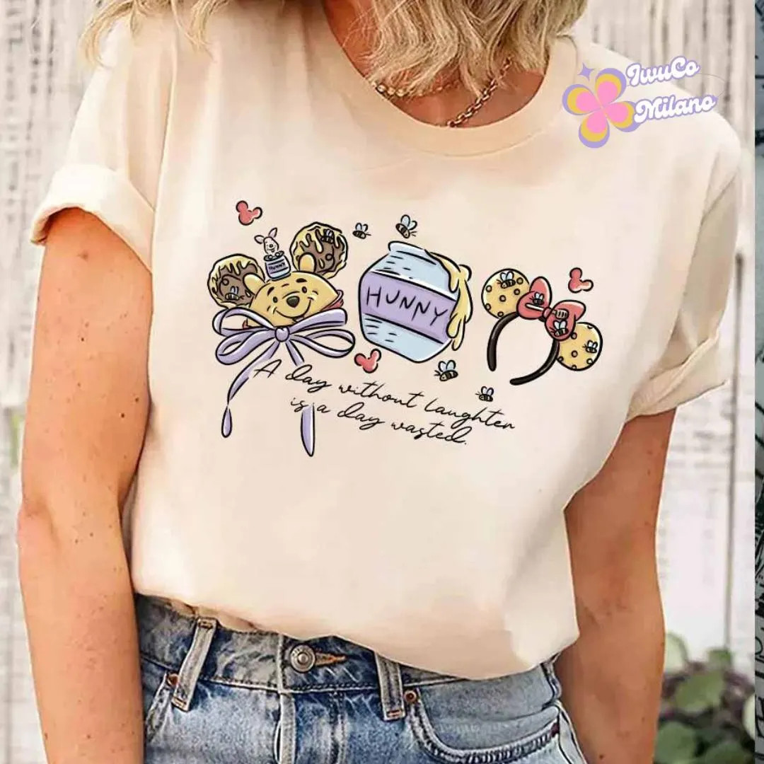 Coquette Bow Disney Winnie The Pooh Shirt, Pooh Bear Headband Family Vacation, Pooh Honey & Co Di... | Etsy (US)