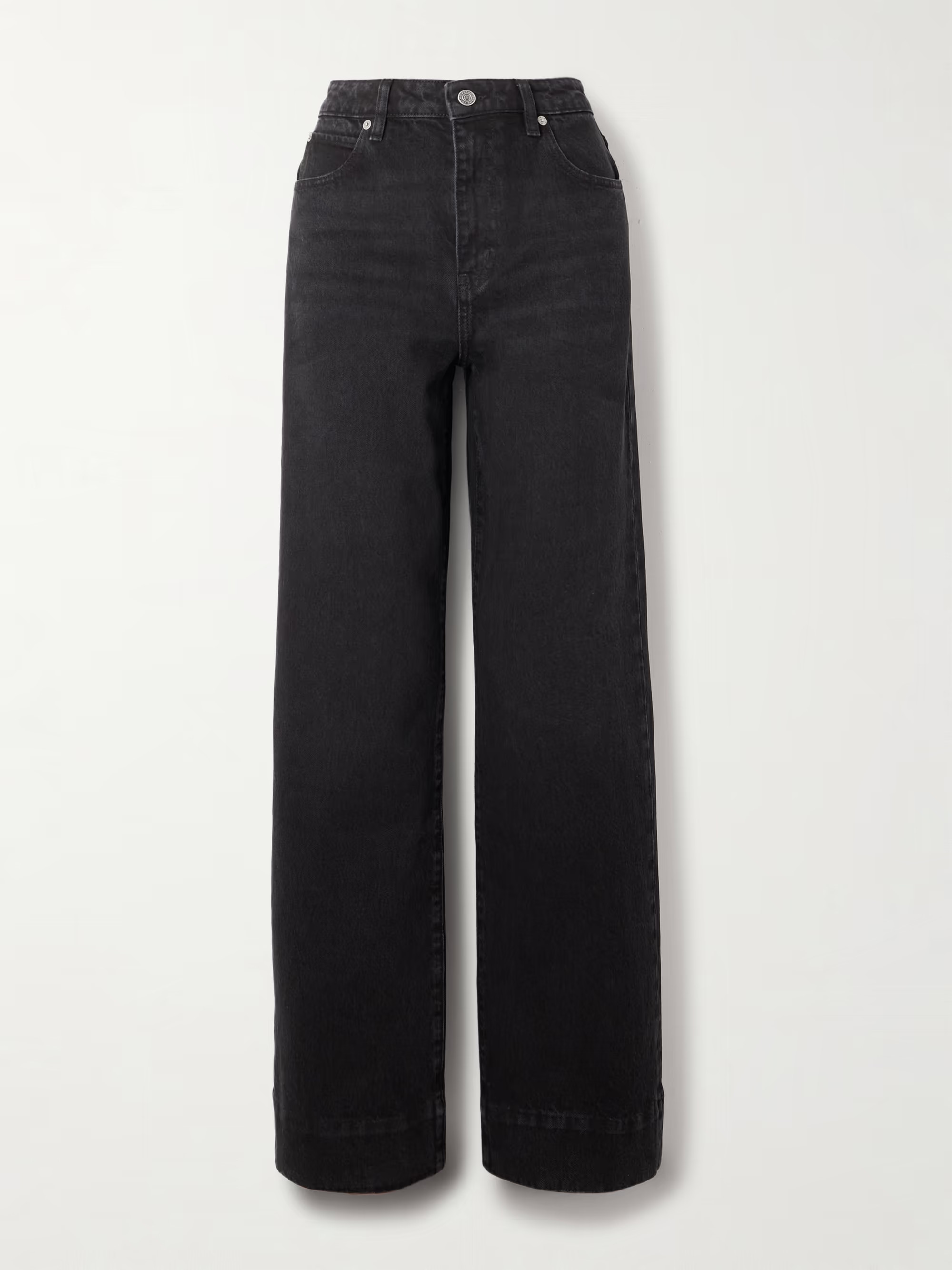 The Streamline high-rise straight-leg jeans | NET-A-PORTER (UK & EU)