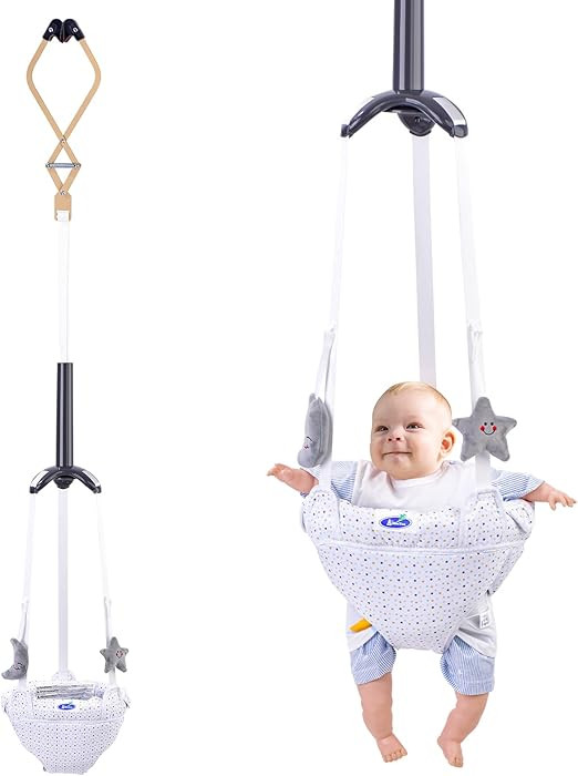 Baby Jumper Doorway, Baby Door Jumper with Adjustable Strap, Baby Jumper for Indoor/Outdoor Play,... | Amazon (US)