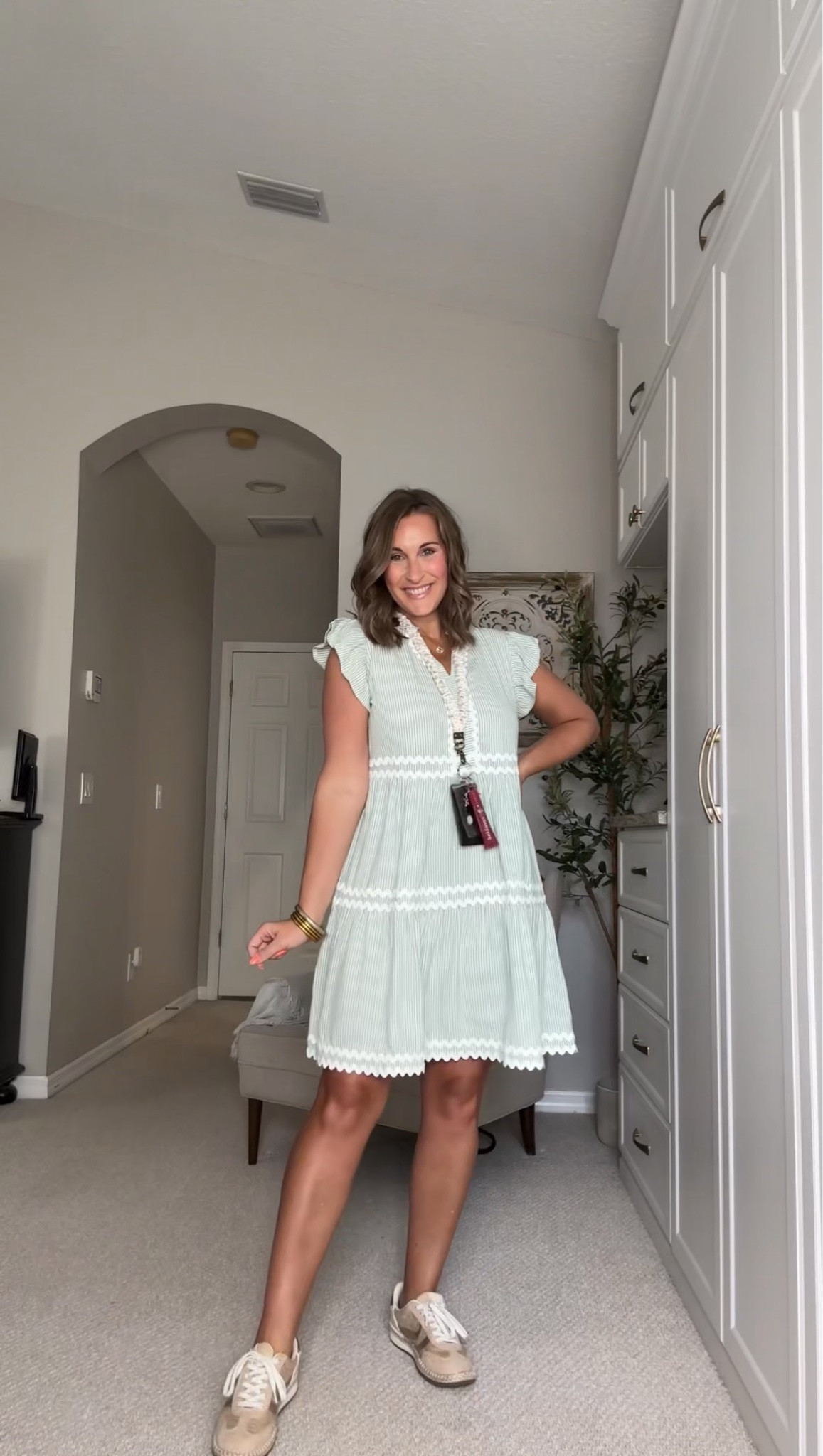 Such a sweet teacher outfit for back to school season! 🍎 The soft color and pretty details make it classroom ready and still feel comfortable!!

Teacher outfit, teach, back to school, Amazon outfit

#LTKootd #LTKSeasonal #LTKSaleAlert