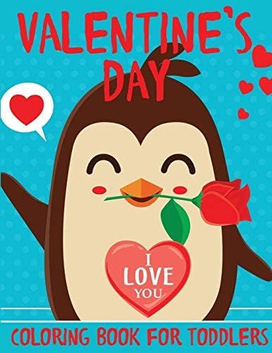 Valentine's Day Coloring Book for Toddlers: A Fun Valentine's Day Coloring Book of Hearts, Cherubs,  | Amazon (US)