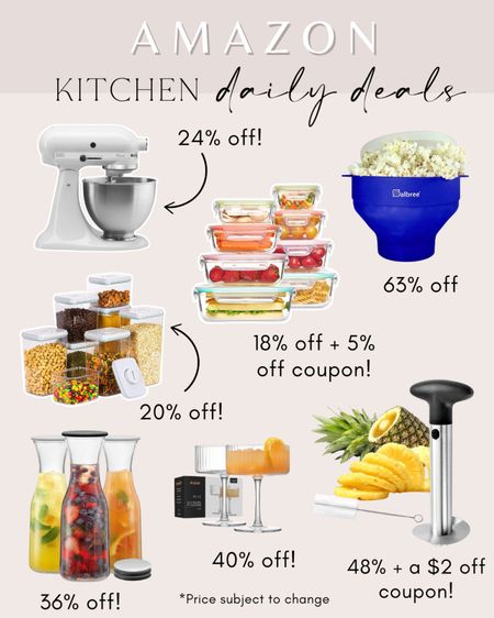 Some of my favorite kitchen finds are on deal on Amazon right now! 

#LTKsalealert #LTKhome
